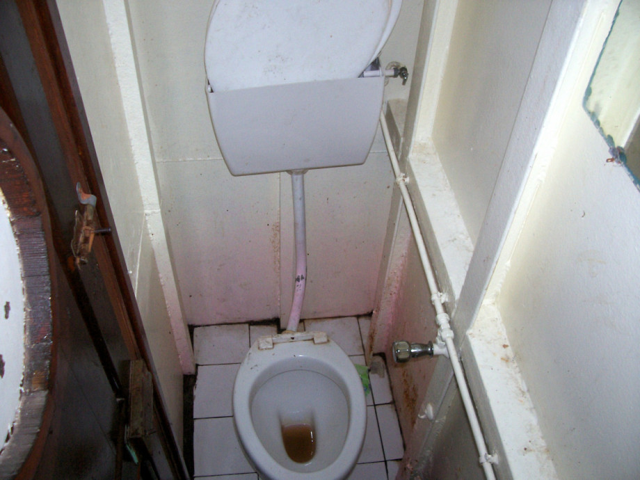 Туалет на пароме «7 ноября». Изображение 2