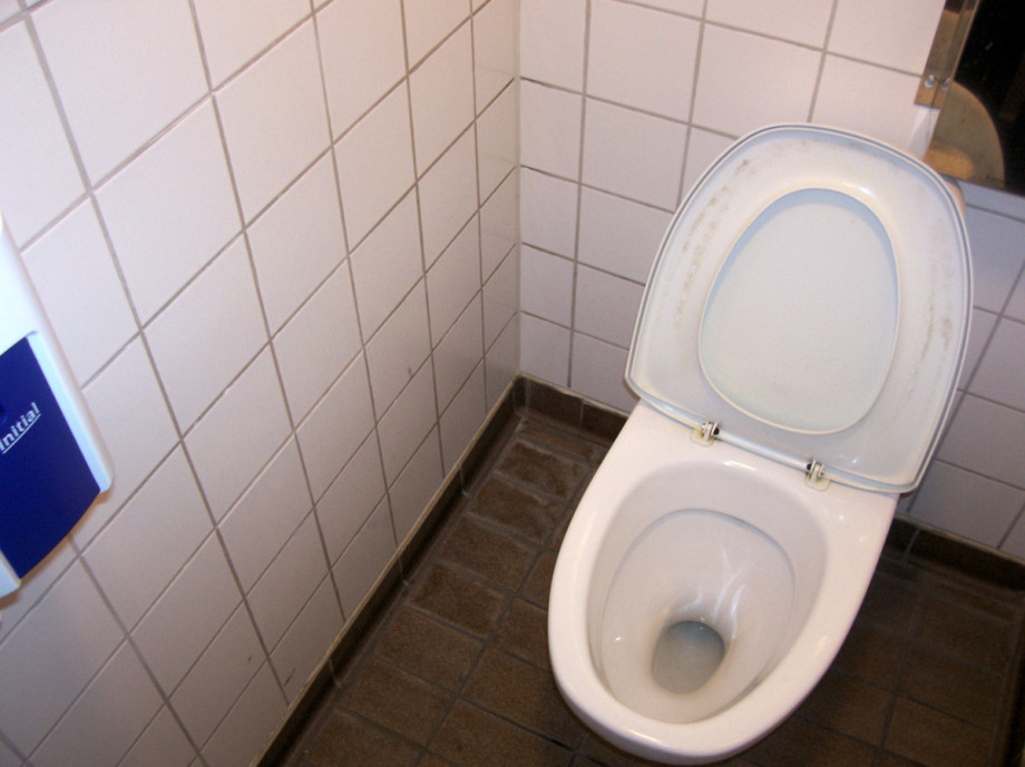 Туалет терминала Silja Line в Турку. Изображение 1