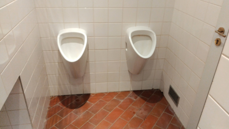 Туалет в парке Тройского замка. Изображение 3
