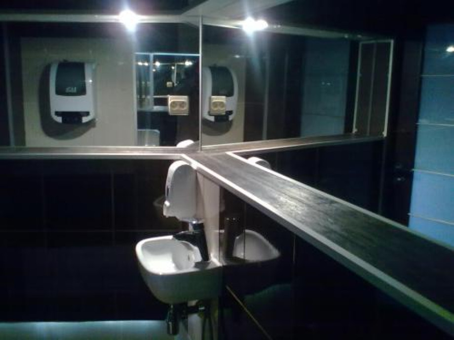Туалетная комната в Синем Пушкине. Изображение 1