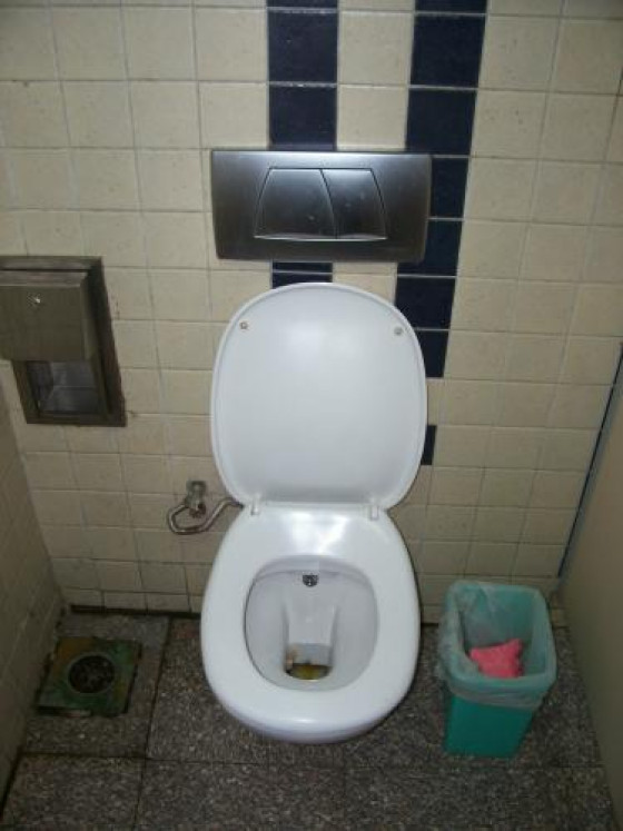 Туалет в международном аэропорту Хургады