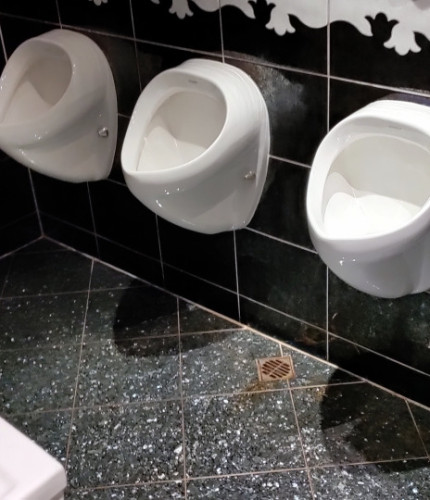 Туалет в ресторане Müller's