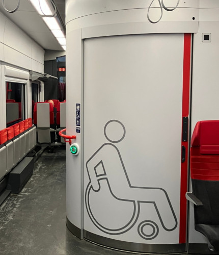 Туалет в ÖBB CityJet