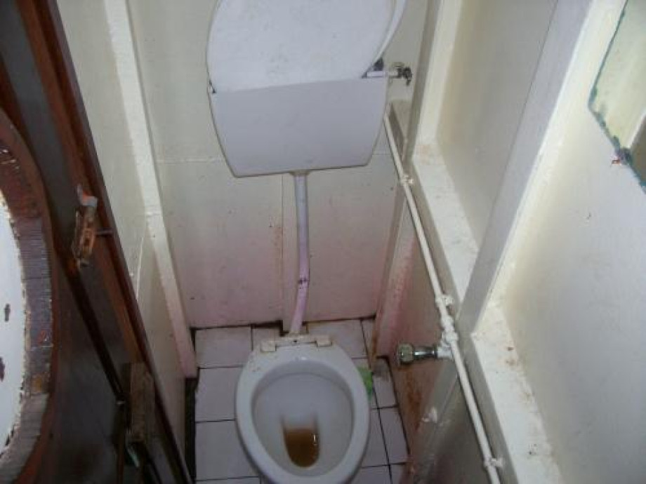 Туалет на пароме "7 ноября". Изображение 1