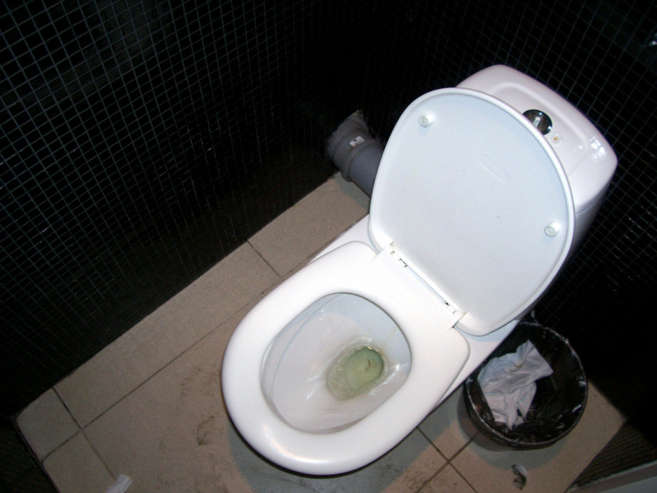 Туалет в гамбургерной Карл'с Джуниор. Изображение 2