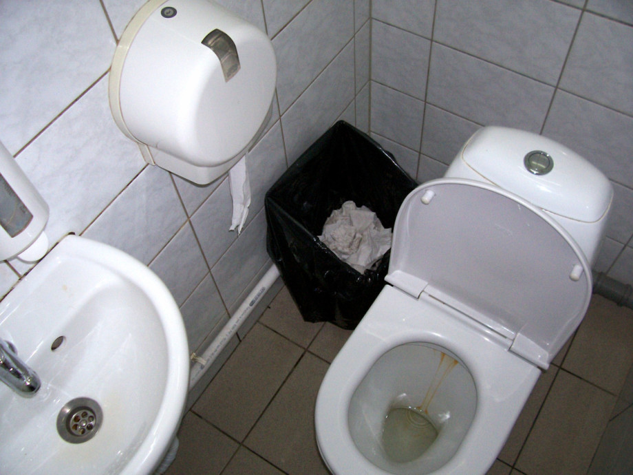 Туалет в Чайной ложке у Чернышевской. Изображение 2