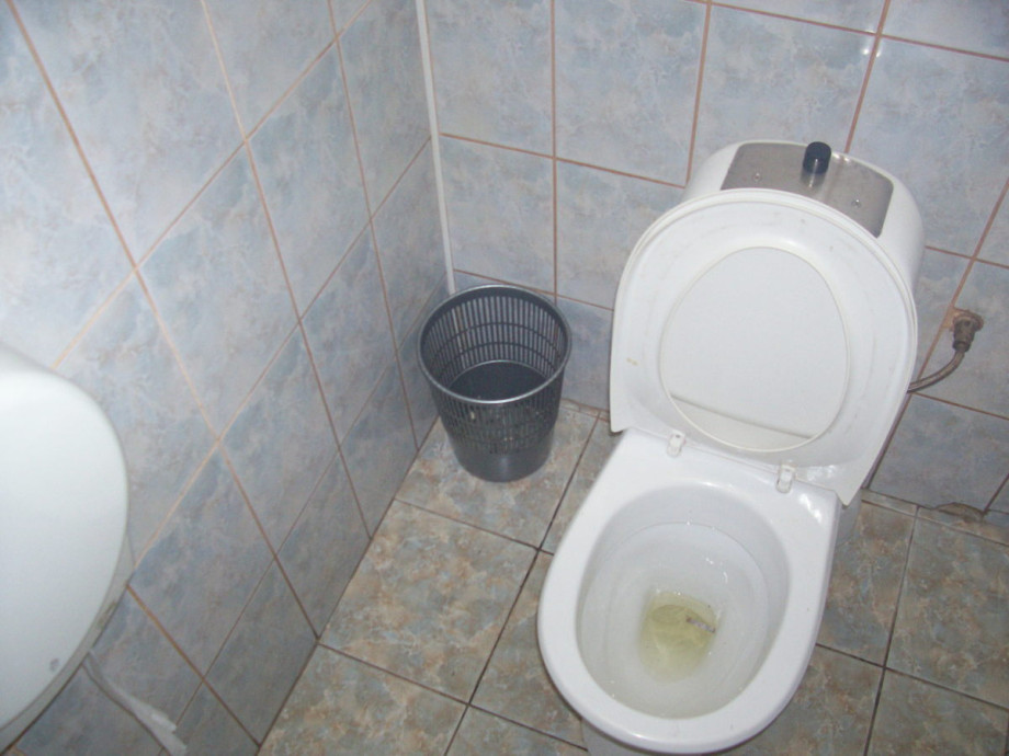 Туалет у выходов на посадку в аэропорту Пулково-1. Изображение 2