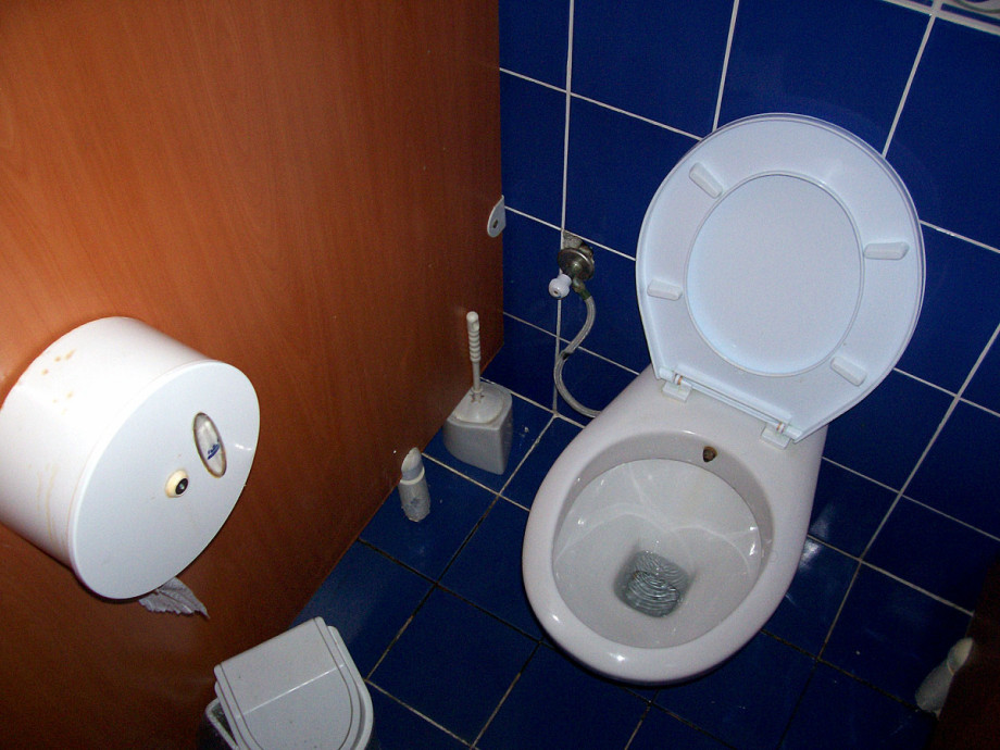 Туалет на заправке VIMax недалеко от поселка Gündoğdu. Изображение 4