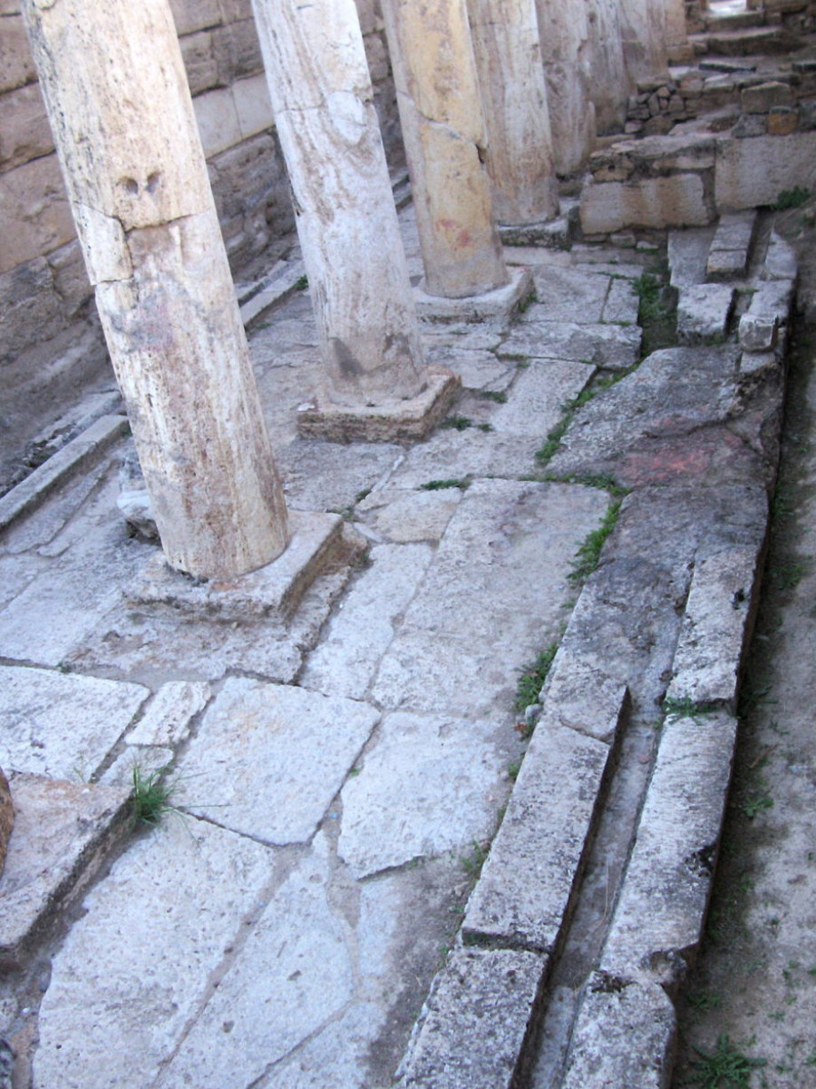 Римский публичный туалет, I век нашей эры. Изображение 2