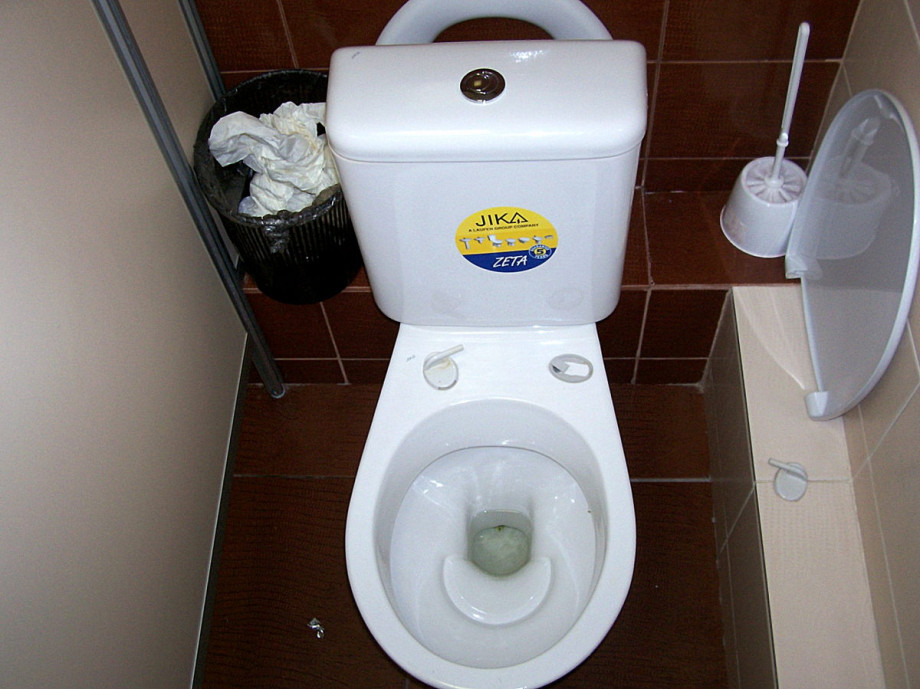 Туалет в бильярдном клубе Гермес. Изображение 4