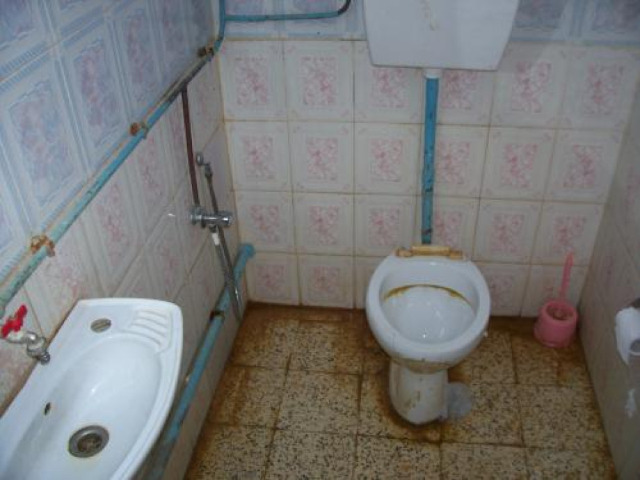 Туалеты на туристической остановке — страусиной ферме. Изображение 3