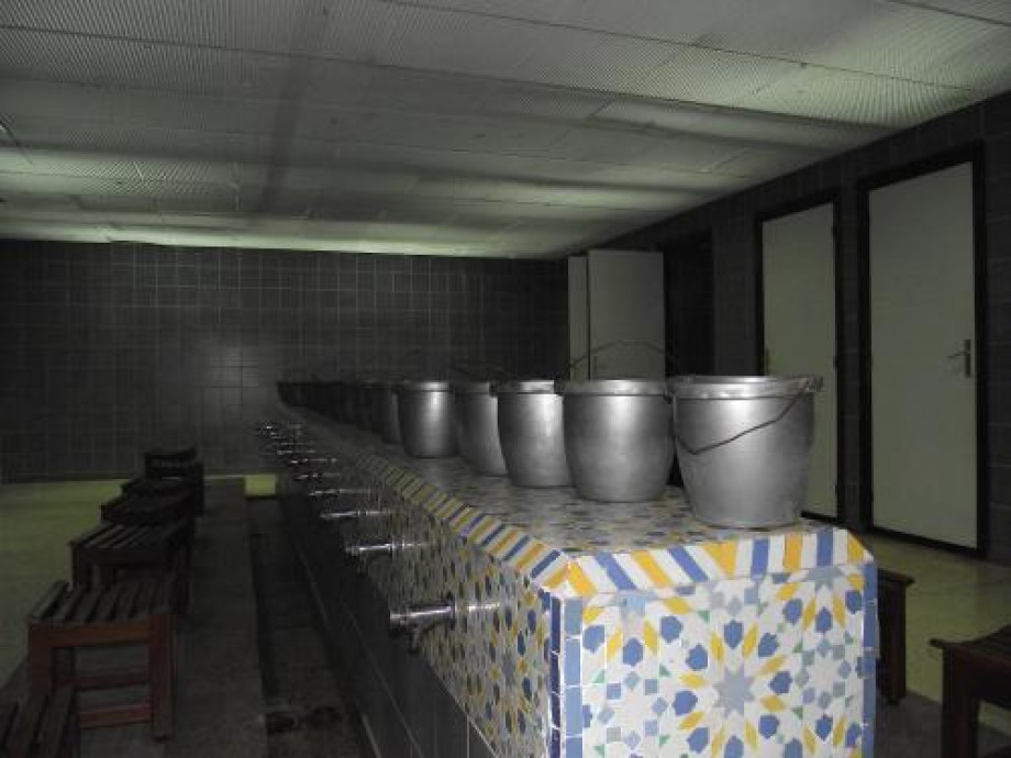 Туалет в банях мечети Хассана II. Изображение 2