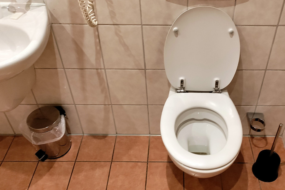 Туалет в номере-сьют в Königsseer Hof. Изображение 4