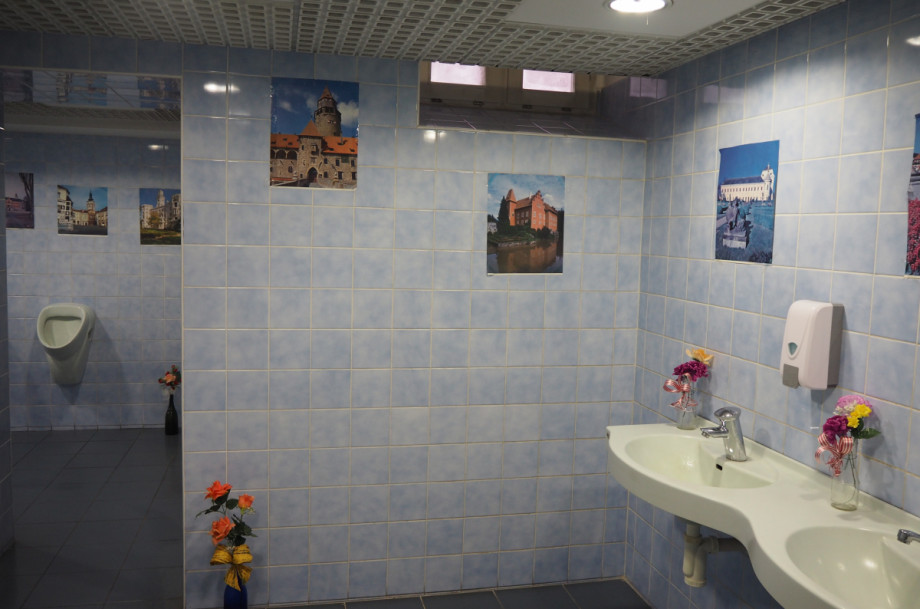 Общественный туалет в центре Табора. Изображение 1
