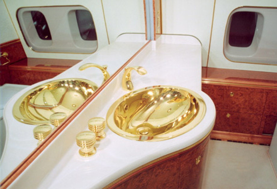 Туалет в самолете президента России. Изображение 3