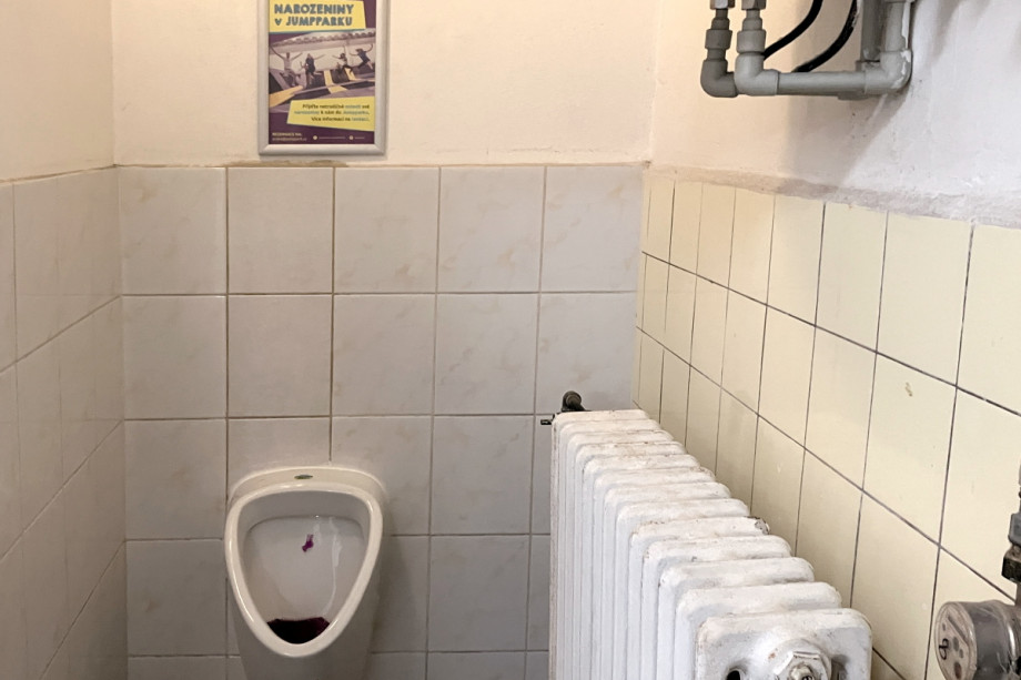 Раздевалки с туалетом и душем в JumpPark Jarov. Изображение 3