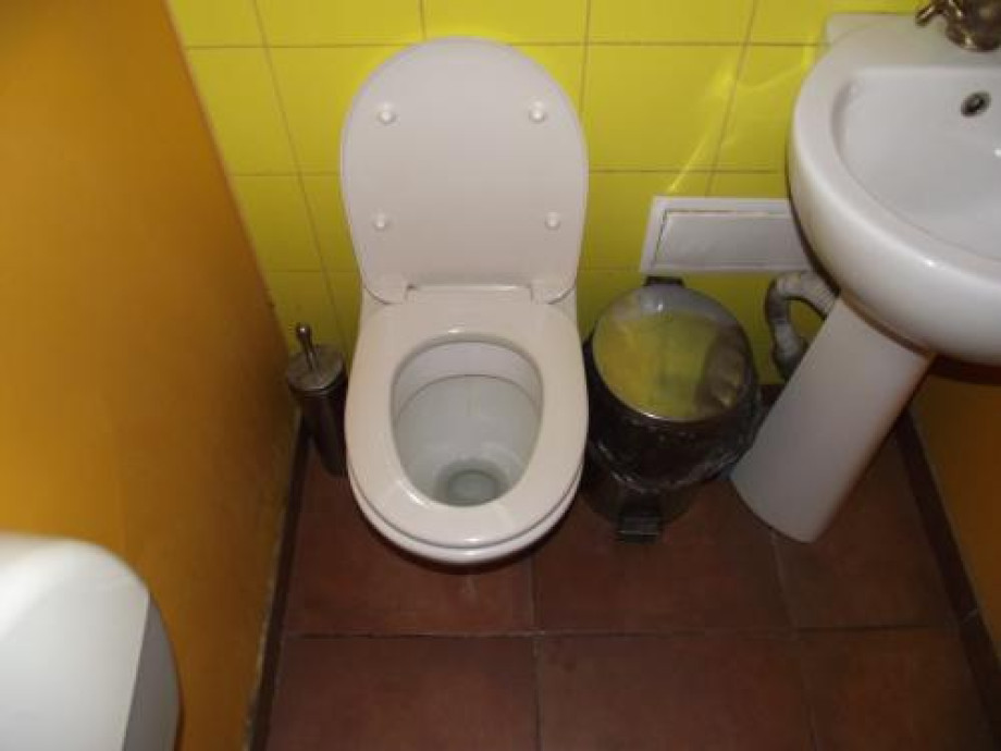 Туалет в кафе IQ. Изображение 1