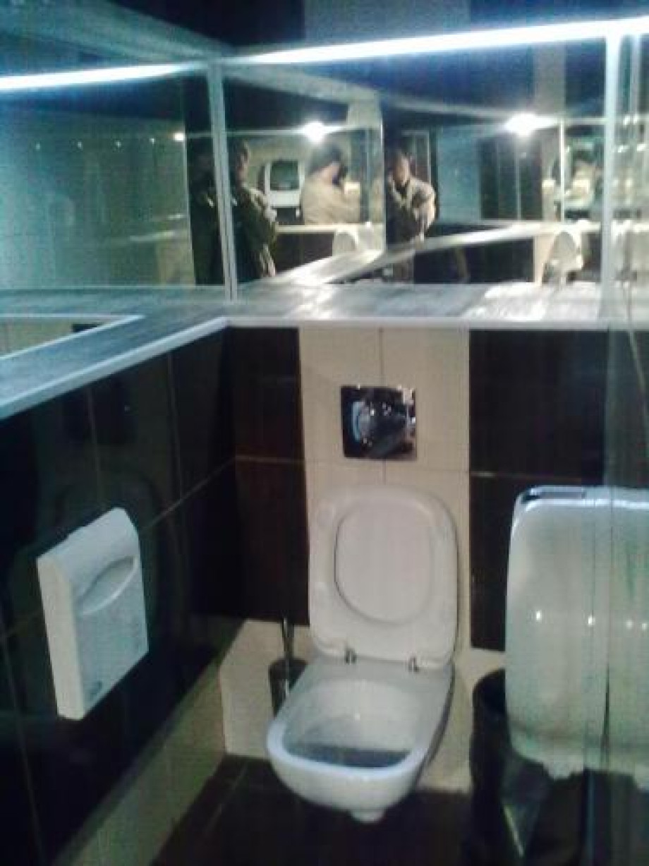 Туалетная комната в Синем Пушкине. Изображение 2