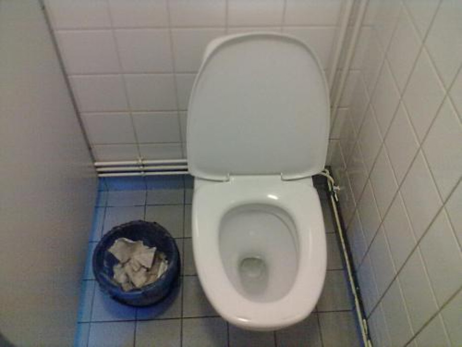 Туалет на светогорском МАПП. Изображение 1