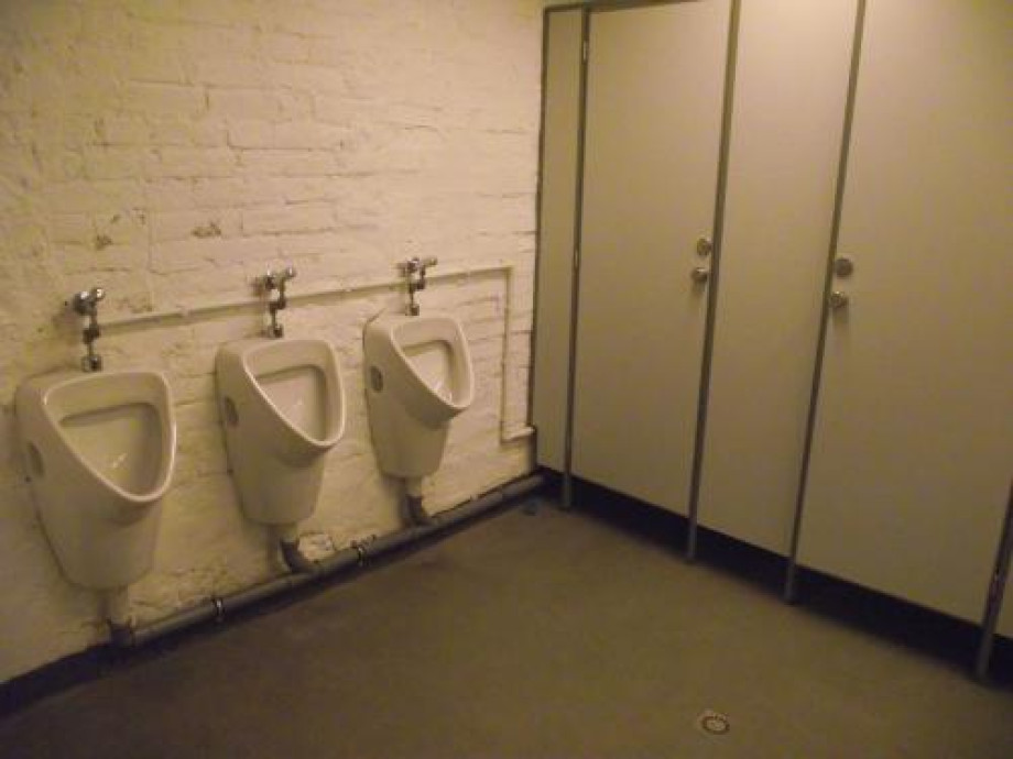 Туалет в выставочном центре «Ткачи». Изображение 1