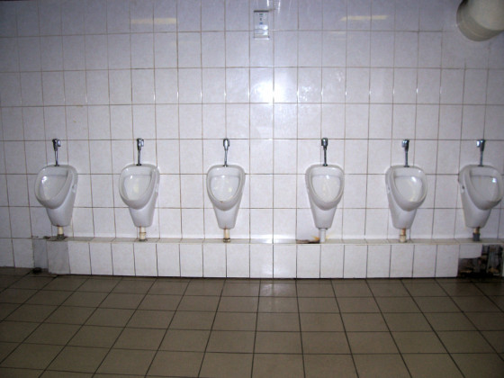 Общественный туалет на Ладожском вокзале