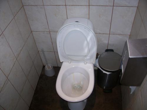 Туалет в "Шоколаднице"на Невском