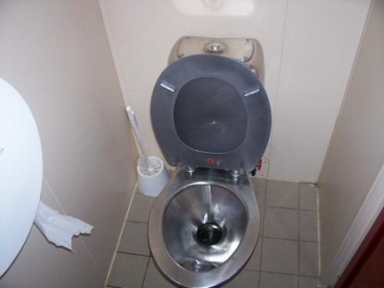 Туалет на пароме в Свеаборг