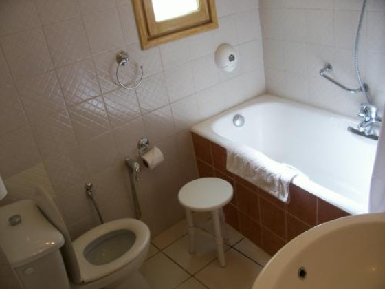 Туалет в стандартном номере отеля Ksar Jerid