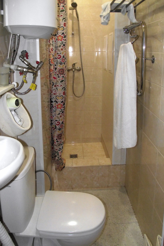 Туалетная комната в апартаментах Prime Apartments