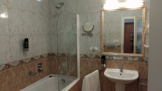 Ванная комната в гостинице U Kapličky