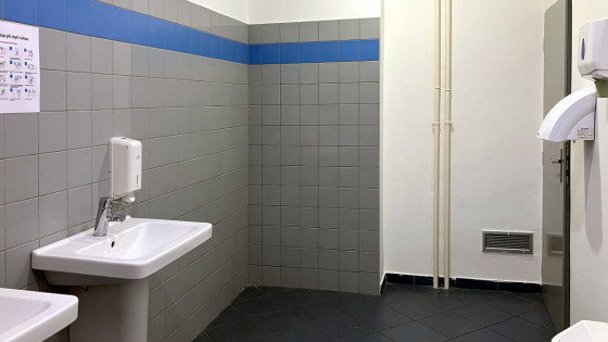 Туалет в Техническом музее Брна