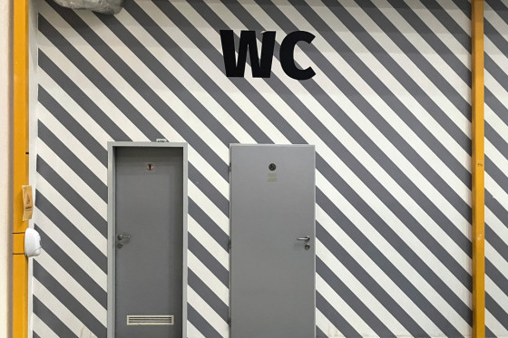 Туалет на экспозиции Техмании