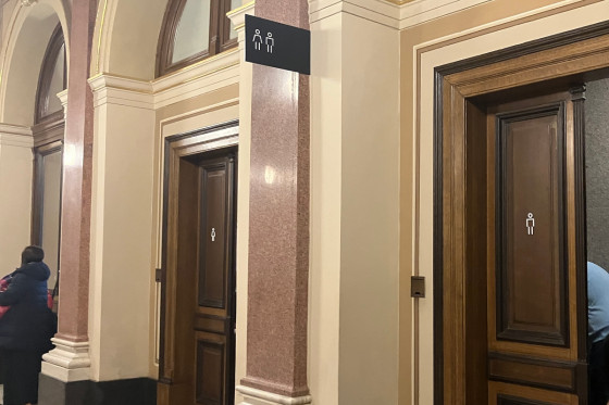 Туалет в Рудольфинуме