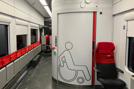 Туалет в ÖBB CityJet