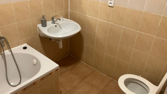 Ванная комната в номере пансионата Пекло