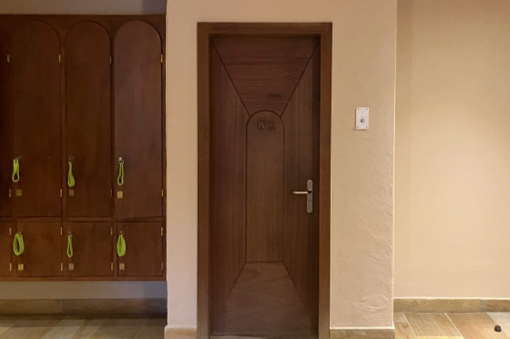 Туалет в SPA Waldhotel Davos