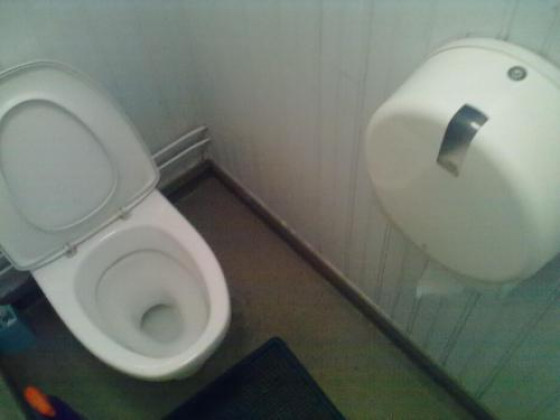 Туалет в кафе «Majurska»