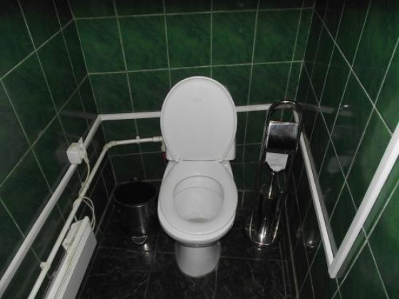 Туалет в ресторане «Русь»