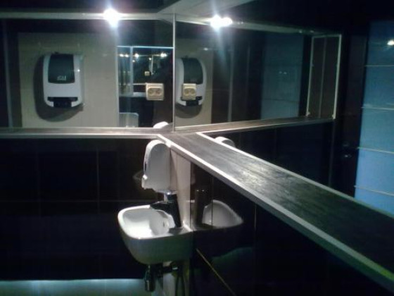 Туалетная комната в Синем Пушкине