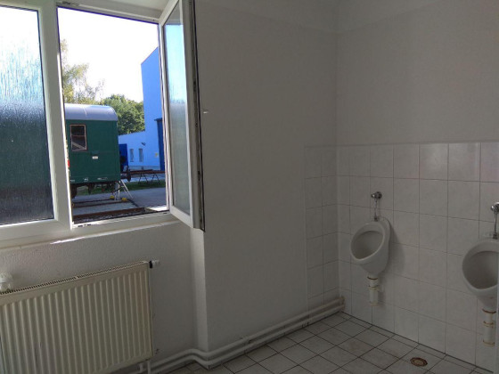 Туалет в железнодорожном музее ČD